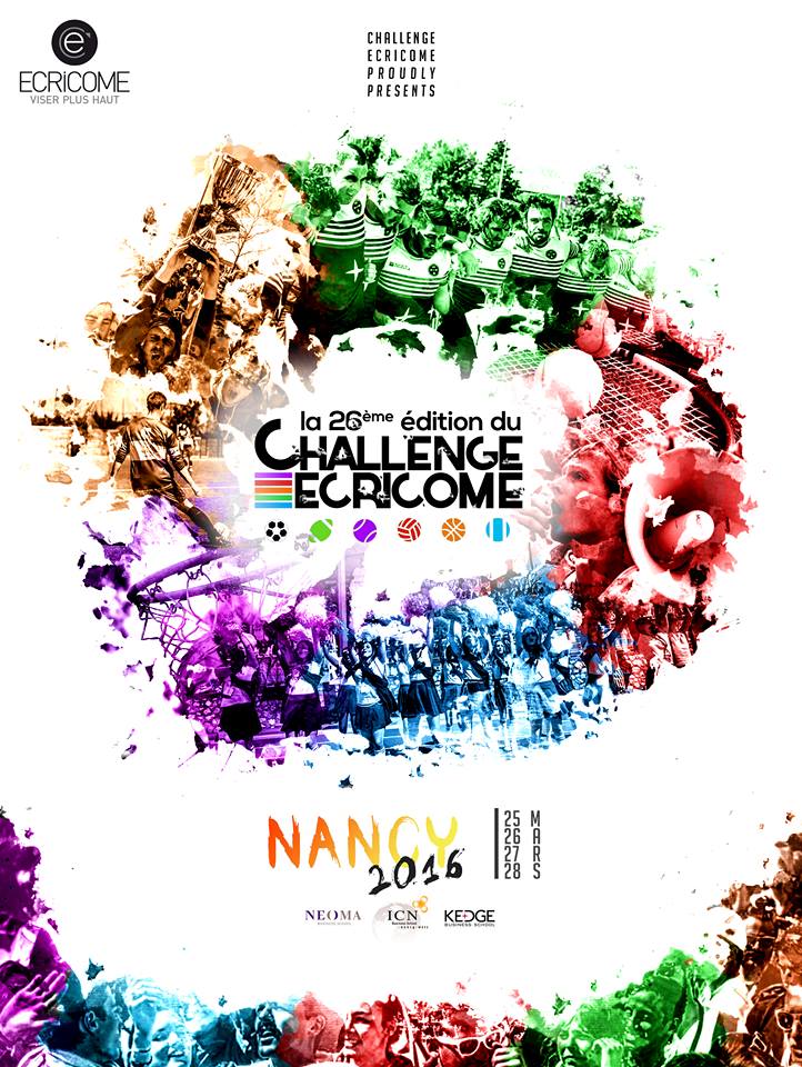 Affiche Challenge ECRICOME 2016